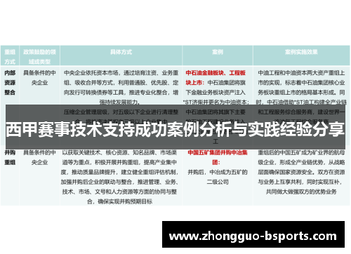 西甲赛事技术支持成功案例分析与实践经验分享